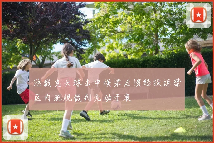 范戴克头球击中横梁后愤怒投诉禁区内犯规裁判无动于衷
